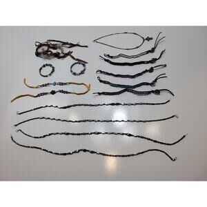 Native American Style Jewelry 15 Pieces Lot Turquoise Bracelets Necklaces